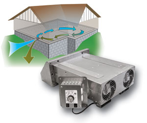 XCHANGER Basement Fan