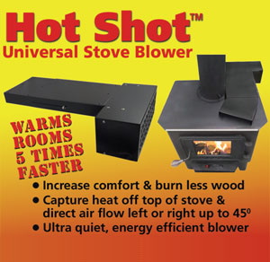 Hot Shot Universal Stove Blower